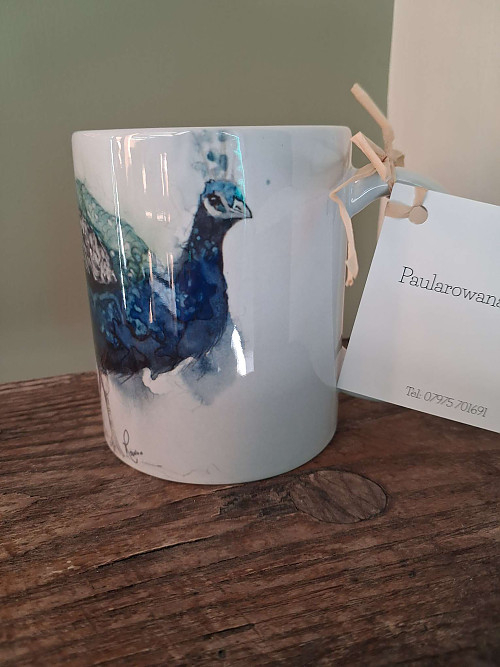 Peacock Mug - Click to Enlarge