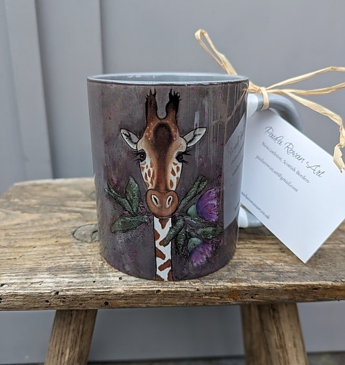 Giraffe Mug - Effie Thistle. - Click to Enlarge