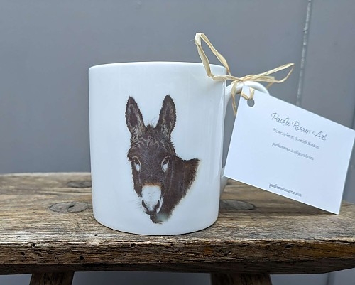 Donkey mug 'Tousey Heed' - Click to Enlarge
