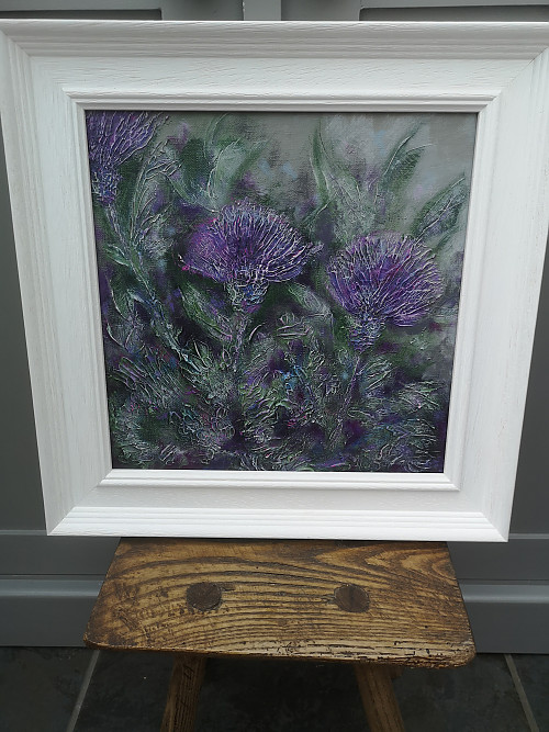 Thistle art. 'Home' - Click to Enlarge