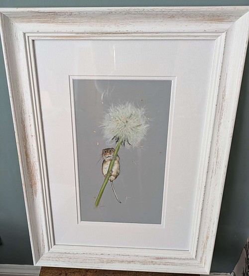 Original Mouse Art, Mouse Painting, 