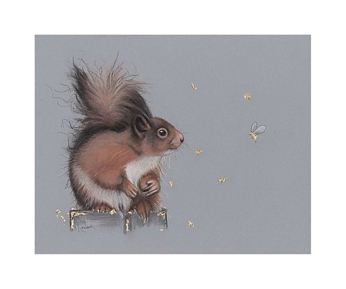 Squirrel Painting, 