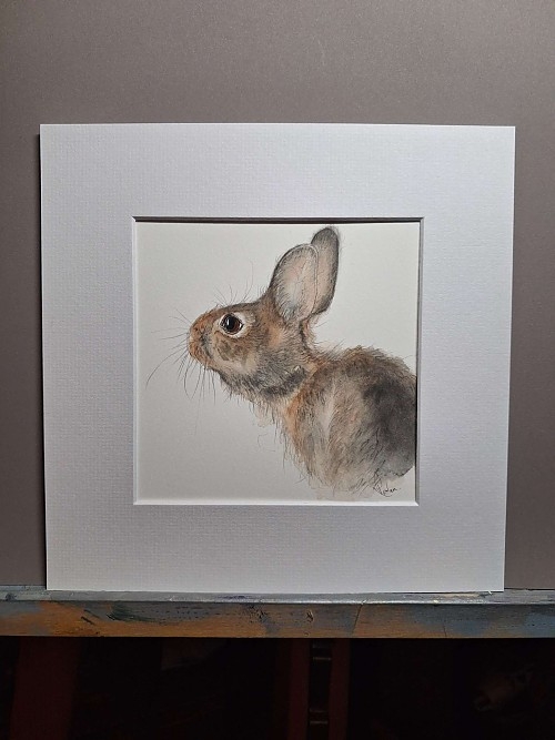 Original Hare Painting - Click to Enlarge