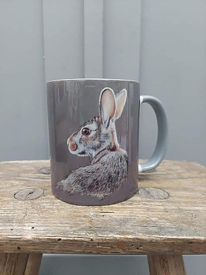 Hare mug - Dandelion.