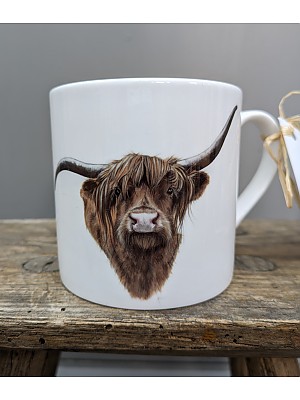 Highland Cow Mug - Hairy Yin.