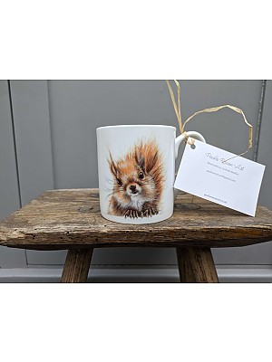 Squirrel bone china mug - McTavish.