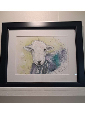 Original Herdwick Watercolour Painting.