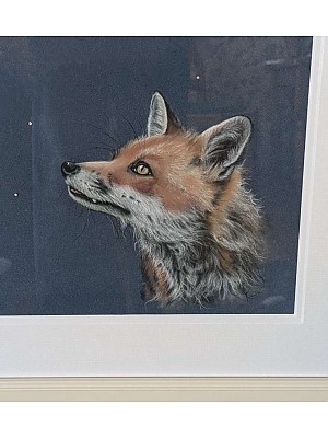 Fox Painting, Somewhere Out There