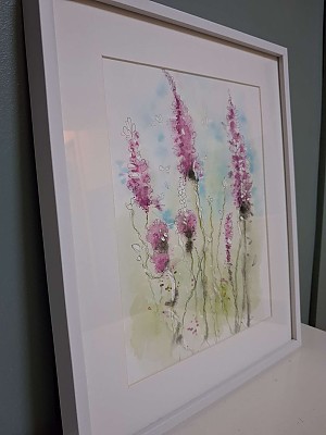 Original Floral Watercolour Painting.