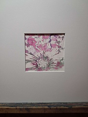 Original Watercolour flowers. "Kaleidoscope"