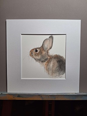 Original Hare Painting