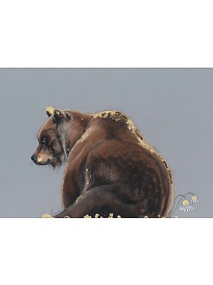 Bear giclee art print. 'Bear Behind'